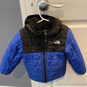 Boys North Face reversible coat